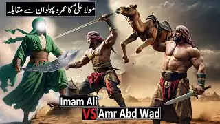 Hazrat Ali Ki Taqat Ka Waqia | Imam Ali Vs Amr Ibn Abd Wudd | Hazrat Ali Ka Waqia | Raja Sarfaraz Tv