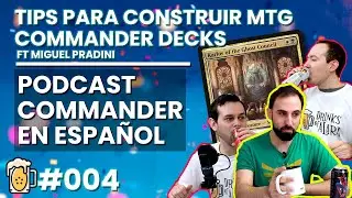 Cómo Construir decks de MTG commander I Drinks of Alara #004 I Podcast Commander en Español