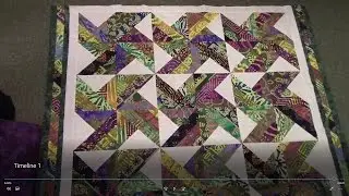Part 2: Finishing up the Tradewinds Quilt with an Indian Batik Jelly Roll