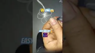 Easy Nail Art 💅 #nailart #nails #shorts #shortsviral #trending #trends #1000subscriber #youtube #diy