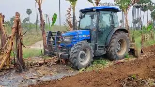 Sonalika 90 Rx worldtrac 4wd AC cabin tractor | PTO performance | Banana mileage | Mileage details