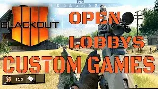 COD Blackout (Live)! Come Chill - Custom games (Challenges) open lobby PS4 // Tournaments soon
