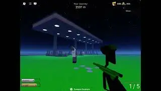 Roblox A Dusty Trip. Green Paintball gun Showcase