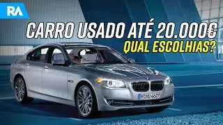 Carro usado at&eacute; 20.000&euro;. QUAL ESCOLHIAS? | LIVE