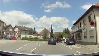 Ortsdurchfahrt im Odenwald/HP: Lörzenbach (Süd rein, NO raus)