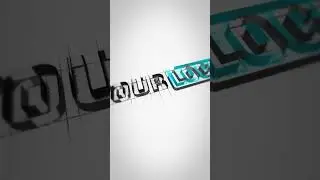 ✏️ 3D Sketch Unveil &ndash; Hand-Drawn Logo Animation 📐 | After Effects & Premiere Pro Template #shorts