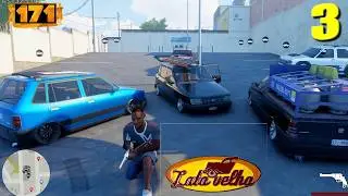 LATA VELHA EP 3, 171, UNO COM ESCADA E CARRO DO GAS, MODIFICANDO CARROS POPULARES DO BRASIL, GTA BR