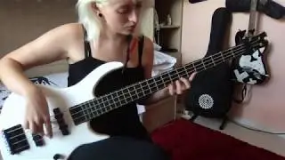 american football - honestly? | bass cover by teacchi