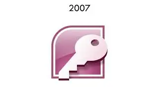 Microsoft Access Logo Evolution