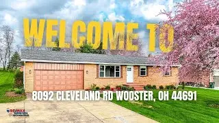 Fully Renovated Ranch on .78 Acres | 092 Cleveland Rd | Wooster, OH