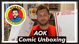 Comic Book AOK Unboxing : Hot Comic Books To Invest In