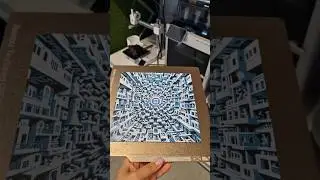 Hueforge: Painting with 3D Filament /Malen mit dem 3D-Drucker #3ddruck #3dprinted #nobufil #absx