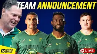 Springbok Team Announcement vs Argentina LIVE! | Reaction Show