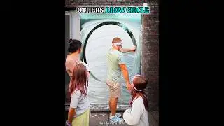 Normal Circle Vs Parfect Circle ⭕