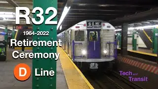 ⁴ᴷ⁶⁰ R32 Subway Car Retirement Runs on the (D) Line
