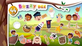 44 MINUTES NURSERY RHYMES WITH BUZZYBEE! | NURSERY RHYMES COMPILATION