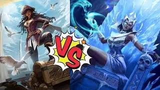Admiral Mayday VS Frost Queen Neferu - Gods Unchained #gamer #gaming #gameplay