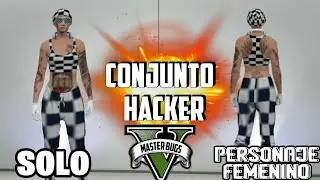 CONJUNTO HACKER | CONJUNTO DE CUADROS | PERSONAJE FEMENINO | SOLO | GTA 5 | GTA v | PS4 | Xbox One