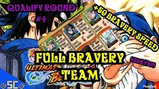 FULL BRAVERY PVP TEAM | Naruto Blazing (GLB F2P)