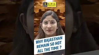 Why Rajasthan Remain So Hot all the time | #shorts #climate #rasutkarshenglish