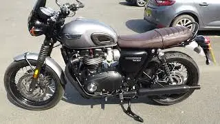 Penrith Motorcycles Ltd - Triumph T120 Black, 2021 (21 Reg), 12874 Miles