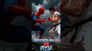 SPIDER-MAN vs RYU | Ultimate Fight Scene #Shorts #fyp