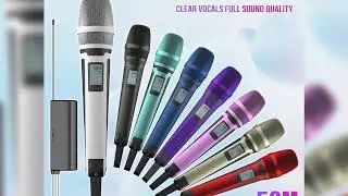 A must-have product!&nbsp;G-MARK SKM9000 Wireless Microphone Professional UHF Frequency Adjustable Meta