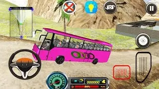 Uphill Offroad Bus Mountain Driver : Bus Driving Sim | Bus 3D Driving Game | Bus Game - Racing Play