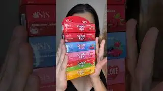 Testei todos os candy lips da Isis