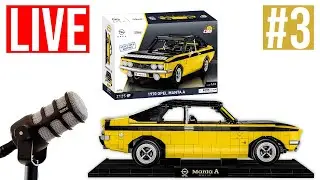 Cobi Opel&trade; Manta A 1970 LIVE build - 3 | Sets 24338 24339
