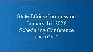 Initial Scheduling Conference