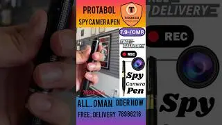 Spy Pen Camera Unboxing & Testing | All Oman Free Delivery #oman #viral #viralvideo