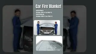 Car Fire Blanket &ndash; Emergency Vehicle Fire Protection | Darshan Safety Zone #youtubeshort