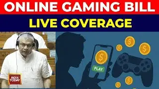 LIVE: Online Gaming Regulation Bill Passed In Lok Sabha | Ashwini Vaishnaw Speech In Parliament
