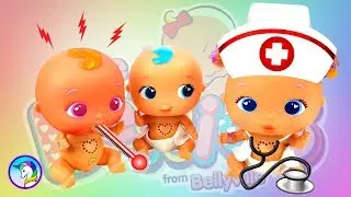 A WILLY WOOF de los BELLY TWIN lo cura MUAK MUAK de los BELLIES BABIES