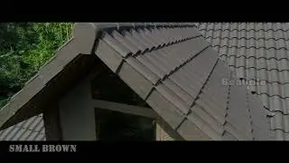 Small Brown roofing tiles