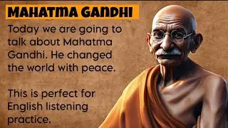 The Story of Mahatma Gandhi || Learn English Through Story 🔥 || Graded Reader || Listening Practice✅