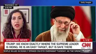 Senior Non Resident Fellow Negar Mortazavi on CCN discussing the Iran Crisis