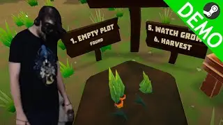 [VR] Uprawa roslin w lesie - Forest Farm Demo