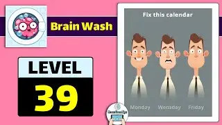 Brain Wash Level 39 Walkthrough