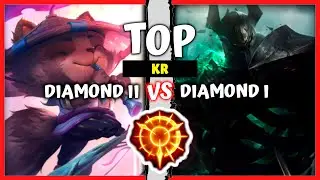 Korean Diamond Teemo Top vs Mordekaiser - KR Rank Pre S11