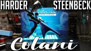 Harder And Steenbeck COLANI Airbrush Unboxing Test Review