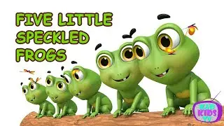 Five Little Speckled Frogs | K&D kids TV Nursery Rhymes & Kids Songs
