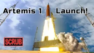 SCRUB: Artemis 1 SLS launch delayed by hydrogen leak [4K UHD]