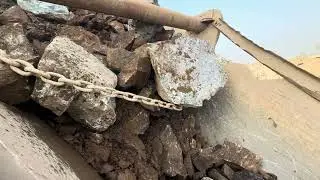 Rock Quarry Crushing operations - Stone Crushing Shredding machine ASMR satisfaction #stonecrush 