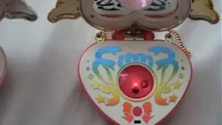 Crisis Moon Compact comparison - Sailor Moon SuperS toys