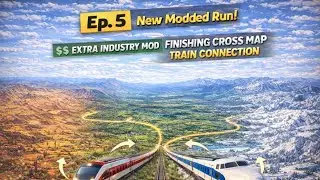 Completing the Cross-Country Train Line &ndash; Transport Fever 2 | Ep. 5