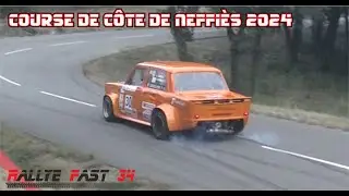 Course de c&ocirc;te de Neffi&egrave;s 2024 - Crashs & show [HD]