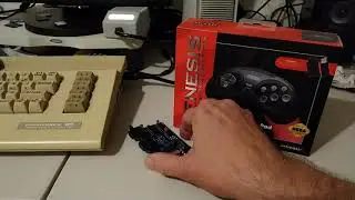 Commodore 64 Using Sega Genesis / MegaDrive Multi Button Gamepad Used SAFELY! (Mega Switcher Review)