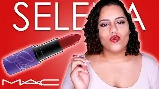 Mac Selena Amplified Red Lipstick Look | Review / Tutorial